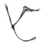 EcoRider Ultra Comfort Elasticated Breastplate - Black